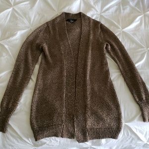 A sweater cardigan
